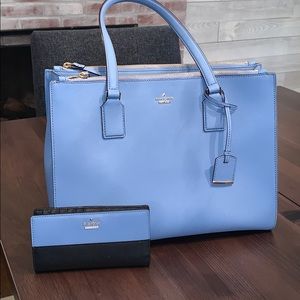 Kate spade ♠️ tote and wallet set